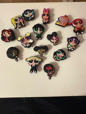 Powerpuff BadGirls Crocs Charms